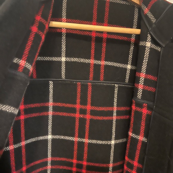 Burberry woman’s XS wool toggle coat long black - Picture 10 of 11